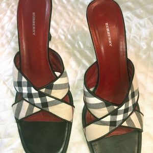 Burberry Sandals Like New!